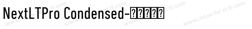 NextLTPro Condensed字体转换